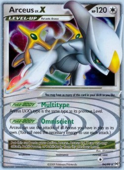 Arceus LV. X Pokemon Arceus #94