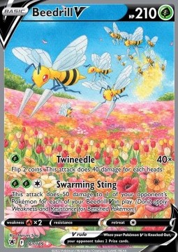 Beedrill V Pokemon Astral Radiance #161/189