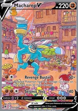 Machamp V Pokemon Astral Radiance #172/189