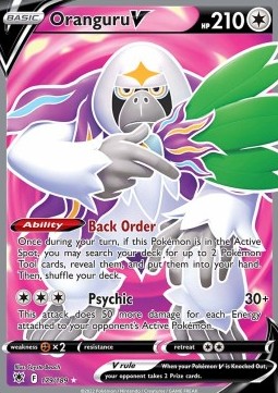 Oranguru V Pokemon Astral Radiance #179/189