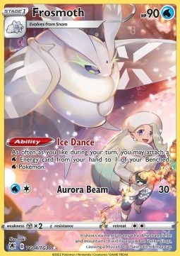 Frosmoth Pokemon Astral Radiance #TG04/189