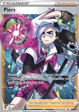 Piers Pokemon Astral Radiance #TG28/189