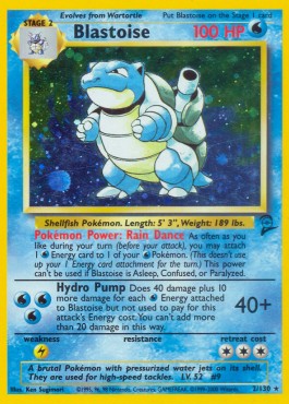 Blastoise Pokemon Base Set 2 #2