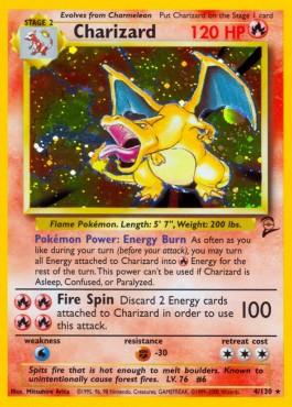 Charizard Pokemon Base Set 2 #4