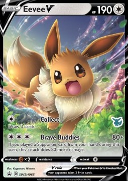 Eevee V Battle Academy 2022 #065