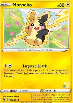 Morpeko Battle Academy 2022 #109