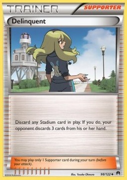Delinquent Pokemon BREAKpoint #98/122