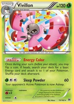 Vivillon Pokemon BREAKthrough #15