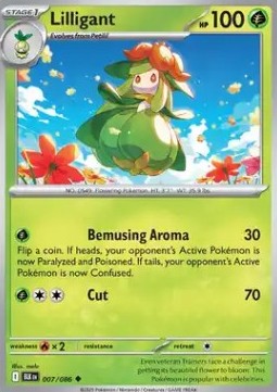 Lilligant Black Bolt #007/86