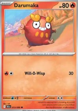 Darumaka Black Bolt #013/86