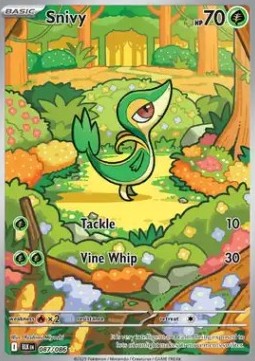 Snivy Pokemon Black Bolt #87