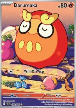 Darumaka Pokemon Black Bolt #97