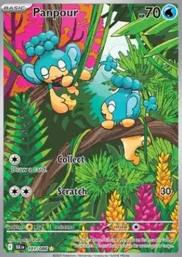 Panpour Pokemon Black Bolt #101