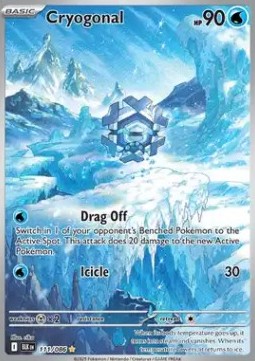 Cryogonal Pokemon Black Bolt #111
