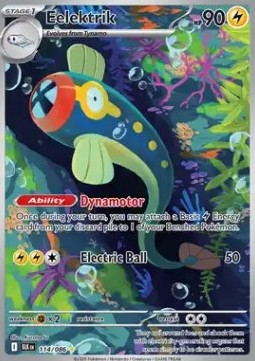 Eelektrik Pokemon Black Bolt #114