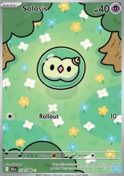 Solosis Pokemon Black Bolt #118