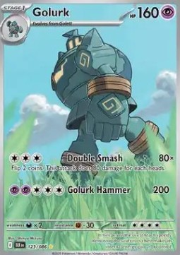 Golurk Pokemon Black Bolt #123