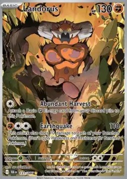 Landorus Pokemon Black Bolt #131