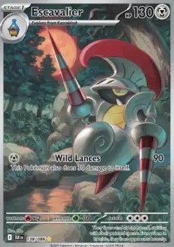 Escavalier Pokemon Black Bolt #138