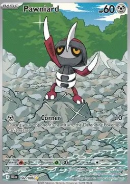 Pawniard Pokemon Black Bolt #142