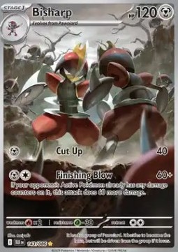 Bisharp Pokemon Black Bolt #143
