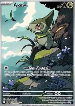Axew Pokemon Black Bolt #145
