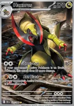 Haxorus Pokemon Black Bolt #147