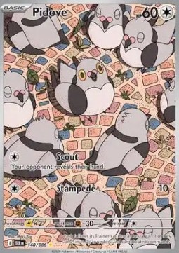 Pidove Pokemon Black Bolt #148
