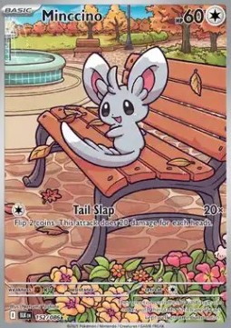 Minccino Pokemon Black Bolt #152