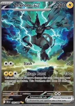 Zekrom ex Pokemon Black Bolt #166