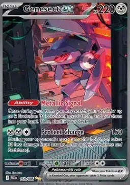 Genesect ex Pokemon Black Bolt #169