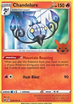 Chandelure Trick or Trade 2023 #26