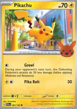 Pikachu Trick or Trade 2023 #62