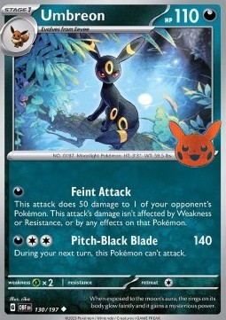 Umbreon Trick or Trade 2024 #130