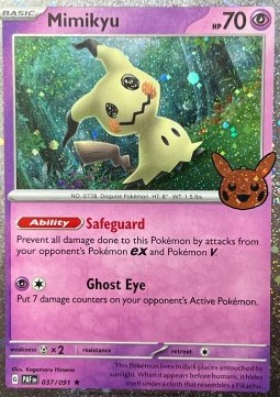 Mimikyu Trick or Trade 2024 #37