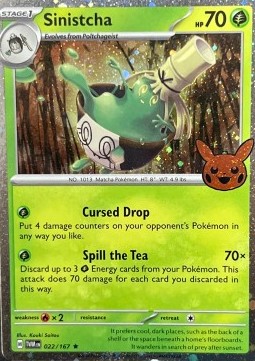 Sinistcha Trick or Trade 2024 #022