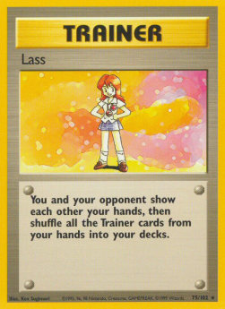 Lass Pokemon Base Set #75