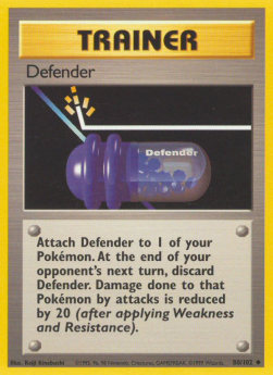 Defender Pokemon Base Set #80