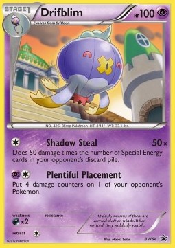 Drifblim BW Black Star Promos #64/101