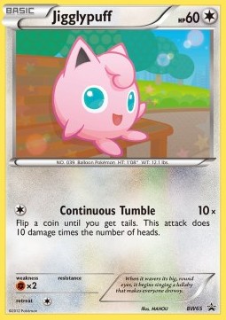 Jigglypuff BW Black Star Promos #65/101
