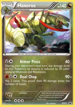 Haxorus BW Black Star Promos #57/101