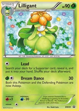Lilligant BW Black Star Promos #49/101