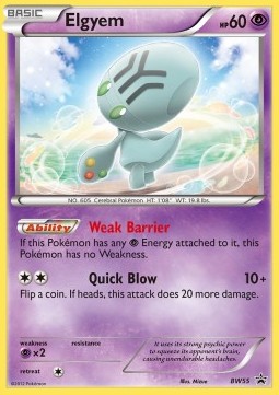Elgyem BW Black Star Promos #55/101