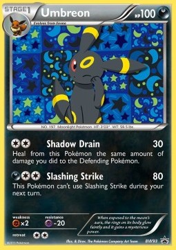 Umbreon BW Black Star Promos #93/101