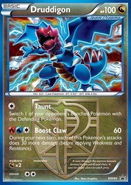 Druddigon BW Black Star Promos #80/101