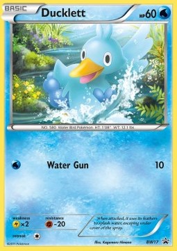 Ducklett BW Black Star Promos #17/101