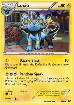 Luxio BW Black Star Promos #34/101