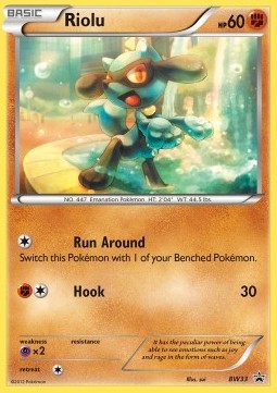 Riolu BW Black Star Promos #33/101