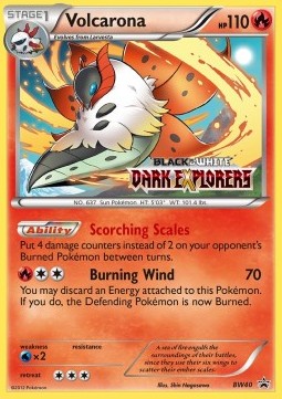 Volcarona BW Black Star Promos #40/101