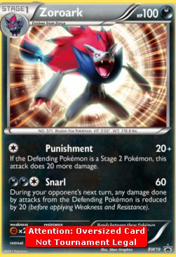 Zoroark BW Black Star Promos #19